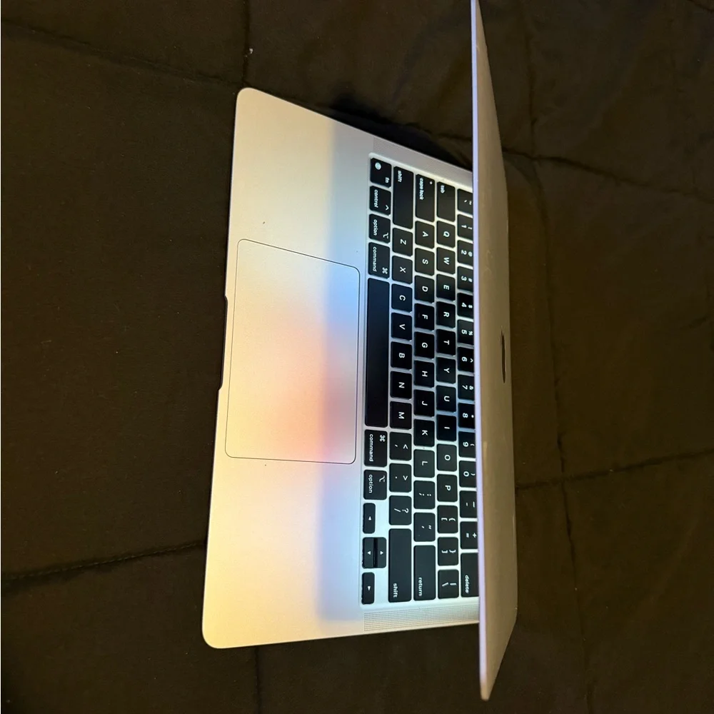 Silver Laptop with Black Keyboard